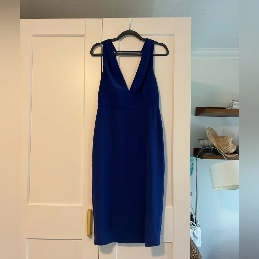 Lulu’s Royal Blue Cocktail Dress - Medium - EUC - Picture 4 of 9
